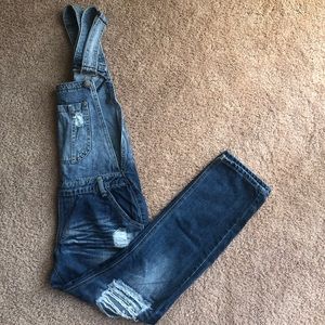 Denim Overalls